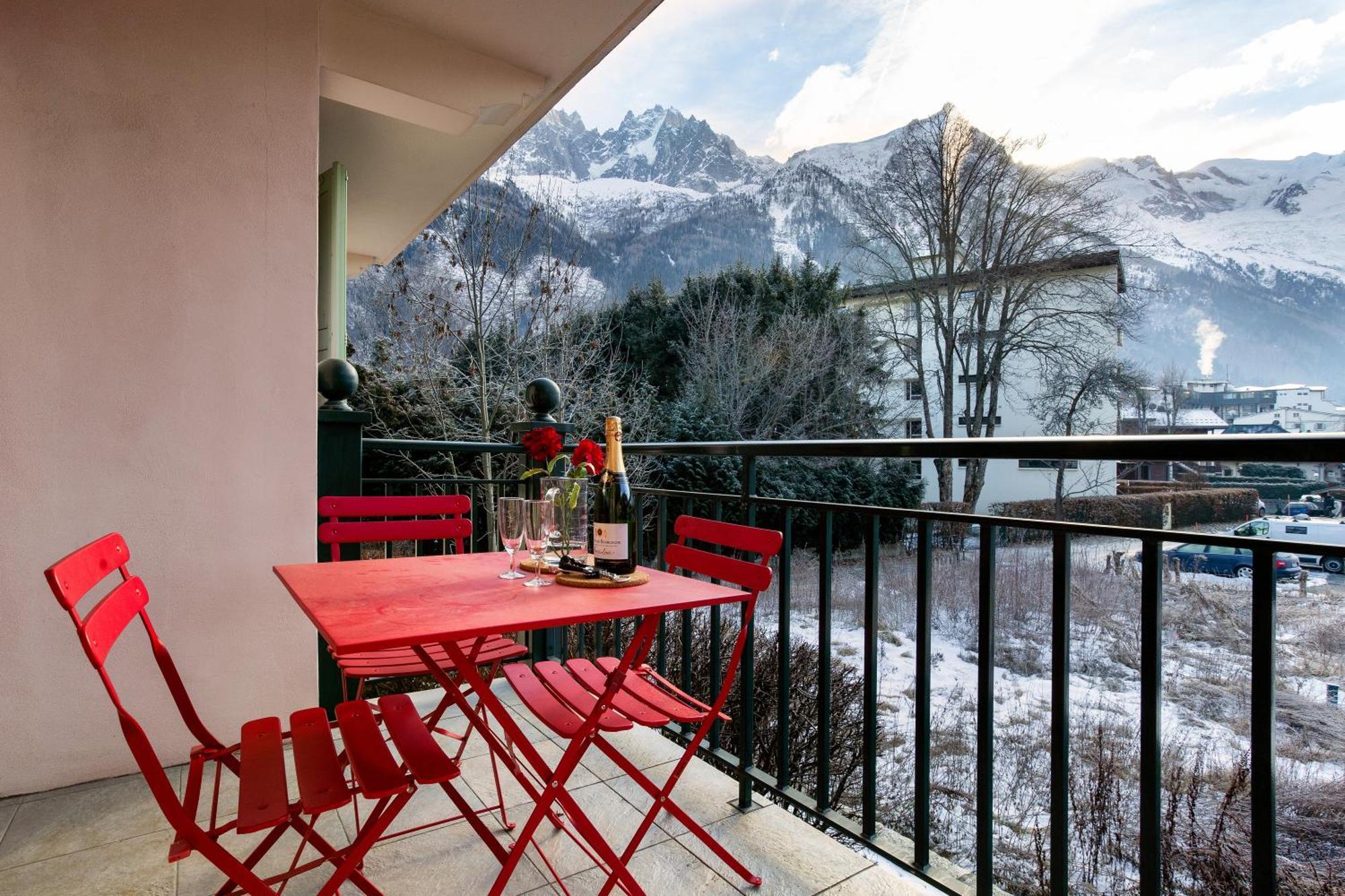 Appartement Belle Vue - Happy Rentals Chamonix Mont Blanc Exterior foto